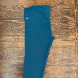 Teal Fabletics Leggings